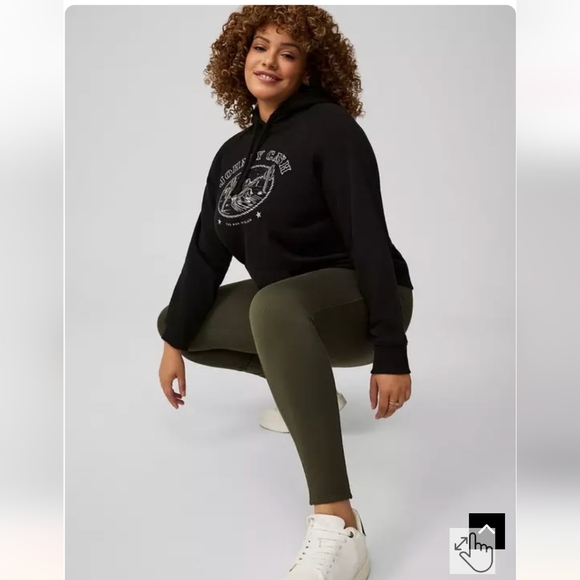 Torrid Full-Length Fleece lined Pocket Legging Size 2x NWT - Picture 1 of 7